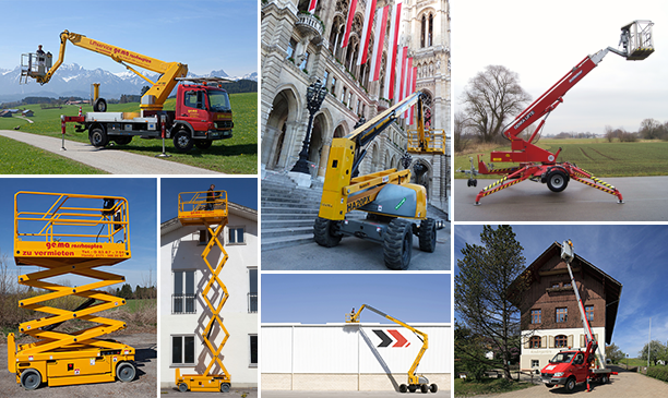 Hebebühnen und Arbeitsbühnen ge.ma